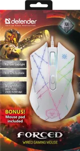 Defender - Przewodowa mysz dla graczy Forced GM-020L