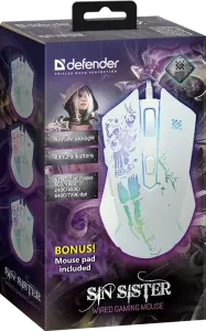 Defender - Przewodowa mysz dla graczy Sin'Sister GM-933