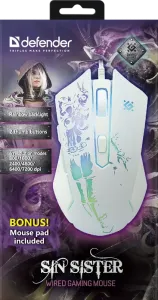 Defender - Przewodowa mysz dla graczy Sin'Sister GM-933