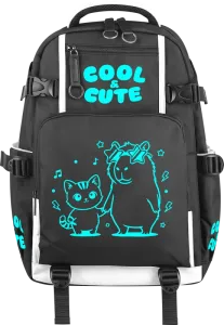 Defender - Backpack for school and leisur Glowy