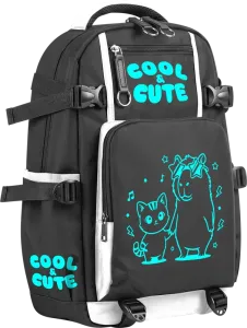 Defender - Backpack for school and leisur Glowy