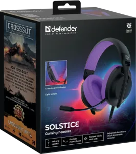 Defender - Zestaw słuchawkowy dla graczy Solstice