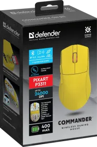 Defender - Bezprzewodowa mysz dla graczy Commander GM-511