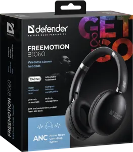 Defender - Bezprzewodowy zestaw słuchawkowy FreeMotion В1060