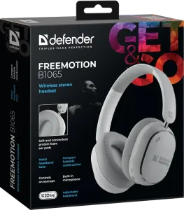 Defender - Bezprzewodowy zestaw słuchawkowy FreeMotion В1065,