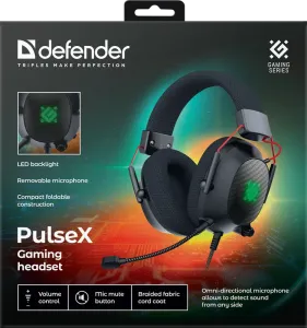 Defender - Zestaw słuchawkowy dla graczy PulseX