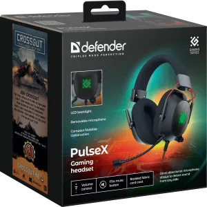 Defender - Zestaw słuchawkowy dla graczy PulseX