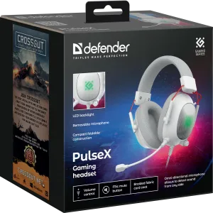 Defender - Zestaw słuchawkowy dla graczy PulseX