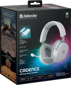 Defender - Bezprzewodowy zestaw słuchawkowy Cadence