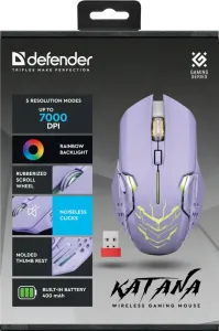 Defender - Bezprzewodowa mysz dla graczy Katana GM-511