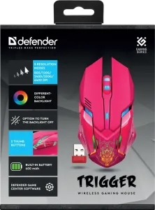 Defender - Bezprzewodowa mysz dla graczy Trigger GM-934