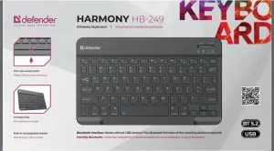 Defender - Klawiatura bezprzewodowa Harmony HB-249