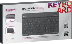 Defender - Klawiatura bezprzewodowa Harmony HB-249