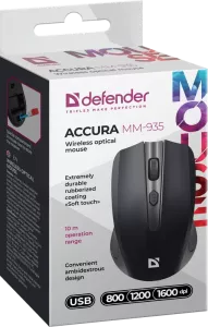 Defender - Bezprzewodowa mysz optyczna Accura MM-935
