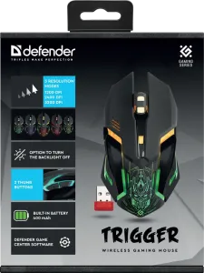 Defender - Bezprzewodowa mysz dla graczy Trigger GM-934