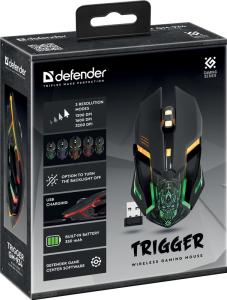 Defender - Bezprzewodowa mysz dla graczy Trigger GM-934