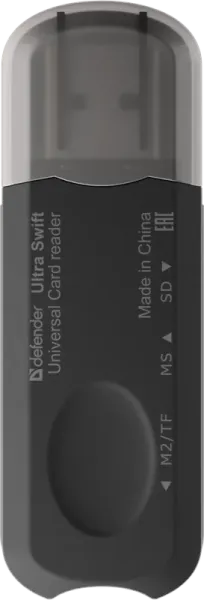 Defender - Uniwersalny czytnik kart pamięci Ultra Swift Defender - Uniwersalny czytnik kart pamięci Ultra Swift